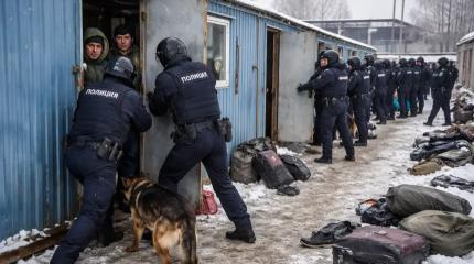 Собаки и вскрытые бытовки: как мигрантам устроили ад на стройке Ленобласти