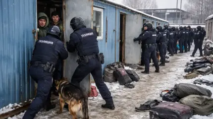 Собаки и вскрытые бытовки: как мигрантам устроили ад на стройке Ленобласти