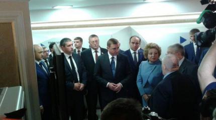 Матвиенко похвалила Дюмина за успехи в Тульской области