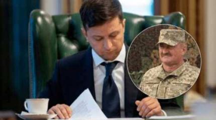 Командовать войной в Донбассе Зеленский назначил генерала Кравченко