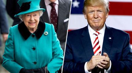 Трамп хочет покататься по Лондону на карете Елизаветы II Трамп хочет покататься по Лондону на карете Елизаветы II