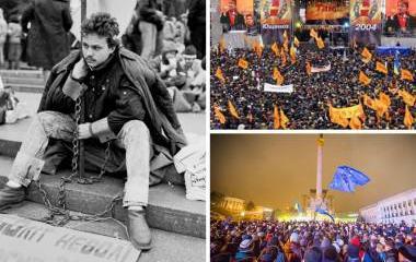 Эпоха уличной политики. Годовщина "гранитного Майдана" Эпоха уличной политики. Годовщина "гранитного Майдана"
