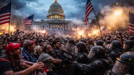 Америка на грани кровавой бойни: выборы 2026 станут точкой невозврата для С