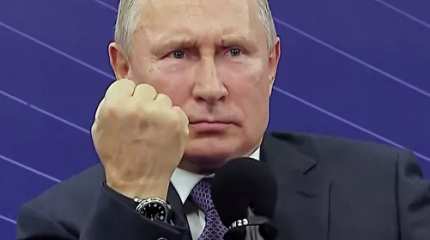 Кремль назвал кулак Путина "чудесной рекомендацией" Кремль назвал кулак Путина "чудесной рекомендацией"