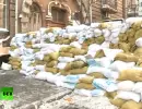 Костры, баррикады и перерытые тротуары: Киев после двух недель беспорядков Костры, баррикады и перерытые тротуары: Киев после двух недель беспорядков
