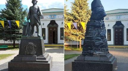 «Герои» нашего времени в музее Полтавской битвы