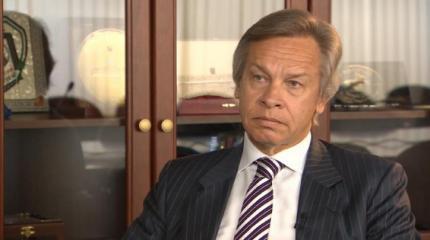 Пушков назвал ложью слова Порошенко об альтернативах минским согласшениям
