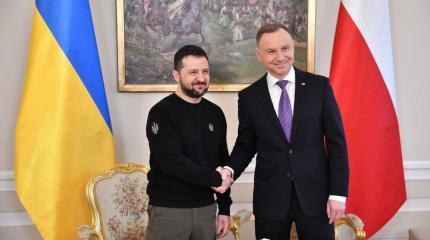Зеленский в Польше заявил о будущем Украины – границ не будет Зеленский в Польше заявил о будущем Украины – границ не будет