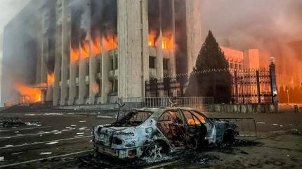 Белорусская оппозиция поддержала погромы в Казахстане Белорусская оппозиция поддержала погромы в Казахстане