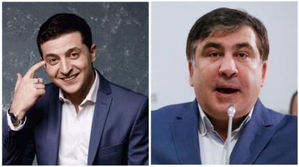 Саакашвили посоветовал Зеленскому готовиться к реваншу Порошенко Саакашвили посоветовал Зеленскому готовиться к реваншу Порошенко