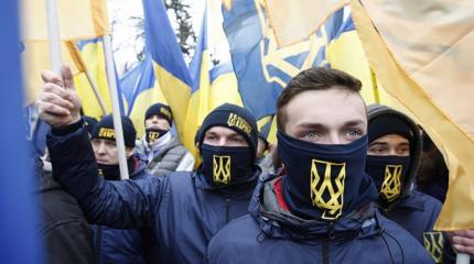 Запад заметил на Украине неонацистов Запад заметил на Украине неонацистов