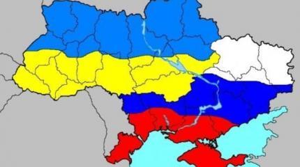 Украинское ТВ показало карту страны без Крыма