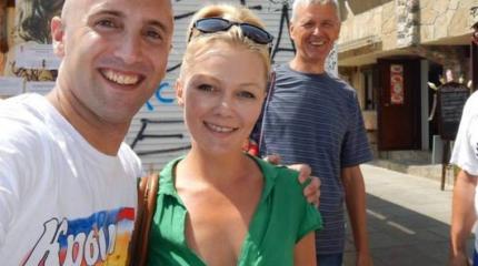 Грэм Филлипс встретил украинцев из Харькова в русском Крыму: «Как вам тут»