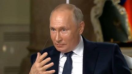 Путин не сдержался в интервью журналисту: «Вы пытаетесь заткнуть мне рот»