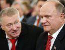 Жириновский, Миронов и Зюганов могут стать сенаторами Жириновский, Миронов и Зюганов могут стать сенаторами
