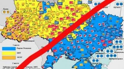 На Востоке - интеллект, на Западенщине - швабра. Доказано статистикой На Востоке - интеллект, на Западенщине - швабра. Доказано статистикой
