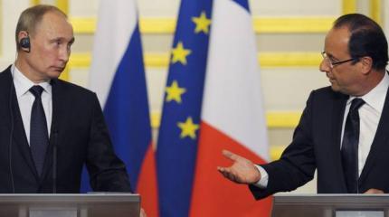 Кремль ждет, что Олланд поделится с Путиным сутью диалога с Порошенко