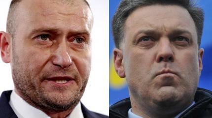 Ярош и Тягнибок тайно получали финансирование от Януковича Ярош и Тягнибок тайно получали финансирование от Януковича