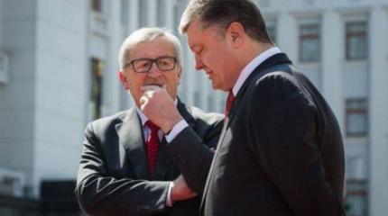 Юнкер осадил Порошенко и закрыл для Украины Европу Юнкер осадил Порошенко и закрыл для Украины Европу