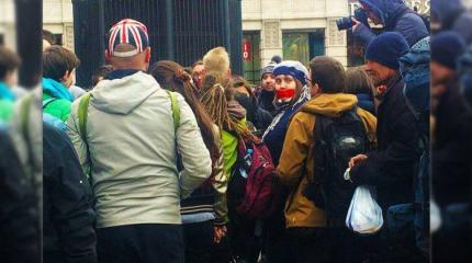 Марш протеста ЛГБТ оказался сходкой малолеток Марш протеста ЛГБТ оказался сходкой малолеток