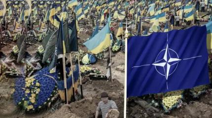 НАТО обещает Зеленскому оружие и деньги, Украине – войну и позор