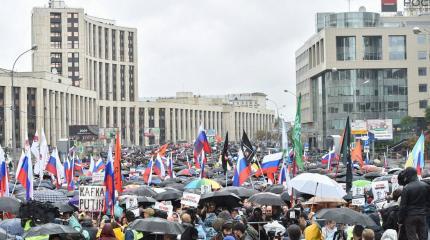 Все меньше россиян готовы выходить на акции протеста