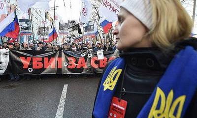 Бандеровцы в центре Москвы