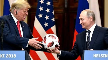 Трамп принял пас от Путина Трамп принял пас от Путина