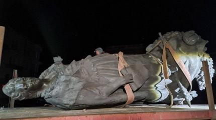 Снос памятника Екатерине II стал неприглядной победой Украины Снос памятника Екатерине II стал неприглядной победой Украины