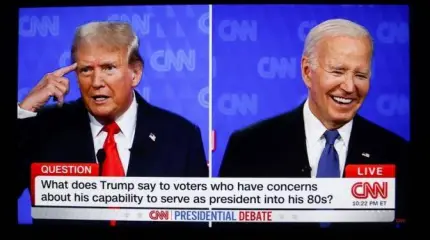 Дебаты Байдена и Трампа: два «шпиона» обменялись ударами Дебаты Байдена и Трампа: два «шпиона» обменялись ударами