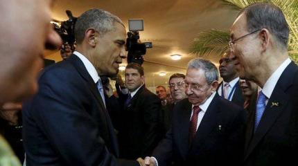 Прогресс в отношениях США и Кубы в интересах всего континента Прогресс в отношениях США и Кубы в интересах всего континента