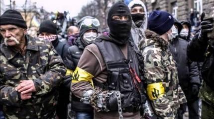Вместе против России: «Правый сектор» присягнул на верность Лукашенко Вместе против России: «Правый сектор» присягнул на верность Лукашенко