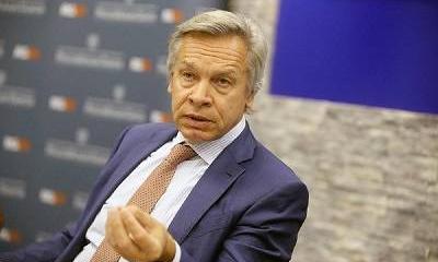 Пушков указал на слабость в «наглой» политике Зеленского Пушков указал на слабость в «наглой» политике Зеленского