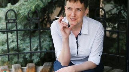 Надежда Савченко: Не хочу, но должна стать президентом Надежда Савченко: Не хочу, но должна стать президентом