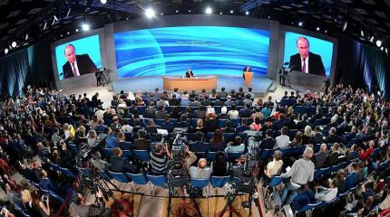 Пять самых обсуждаемых ответов Путина в западных СМИ