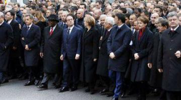 Парижский марш не смог стать акцией единения