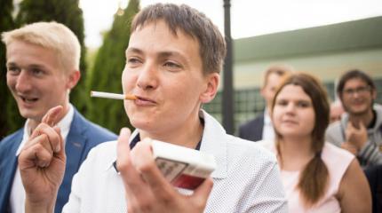 Зековские привычки Савченко шокировали жителей Варшавы Зековские привычки Савченко шокировали жителей Варшавы