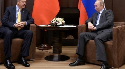 Эрдоган на встрече с Путиным: сотрудничество России и Турции решит многие проблемы Эрдоган на встрече с Путиным: сотрудничество России и Турции решит многие проблемы