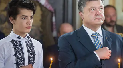 Сын Порошенко рассказал, почему не может говорить на украинском языке Сын Порошенко рассказал, почему не может говорить на украинском языке