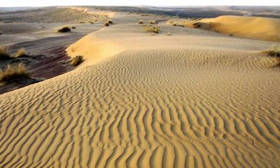 Человек, пустыня, вода