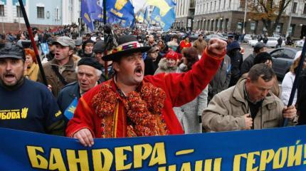 США и ЕС лепят из Украины нацистского Голема США и ЕС лепят из Украины нацистского Голема
