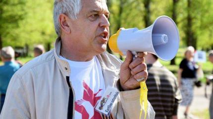 В Латвии, как и в Белоруссии, судят сторонников России
