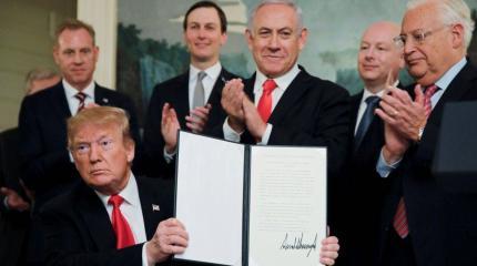 Голанские высоты – президент США ломает систему международных отношений