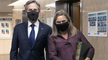 Блинкена могли отправить в Киев для разжигания конфликта на Донбассе Блинкена могли отправить в Киев для разжигания конфликта на Донбассе