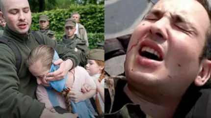 В Киеве порезали неонациста, напавшего на девочку 9 мая