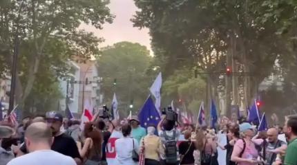 Новый тип грузинского гражданского протеста с примесью русофобии