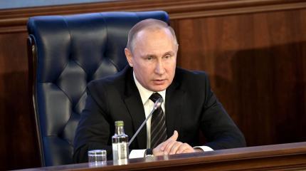 Путин: Россия сильнее любого агрессора Путин: Россия сильнее любого агрессора