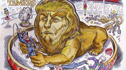 Трамп! И Клинтон у ног его села Трамп! И Клинтон у ног его села