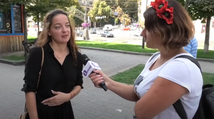 Киевляне высказались, что они думают о протестах в Белоруссии Киевляне высказались, что они думают о протестах в Белоруссии