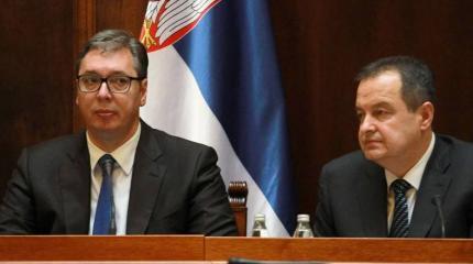 Вучич и глава МИД Сербии играют в «хорошего и плохого полицейского» с РФ Вучич и глава МИД Сербии играют в «хорошего и плохого полицейского» с РФ